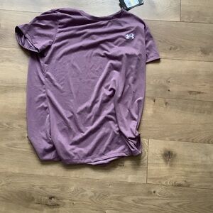 Under Armour Mauve Athletic Tee